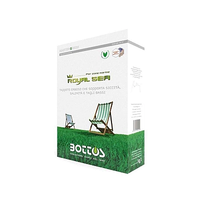 Semi Prato Bottos Royal Blue - 10 Kg, Per Zone Rustiche, Festuca E Poa, Dosaggio 40-50 Gr/mq - Foto 3