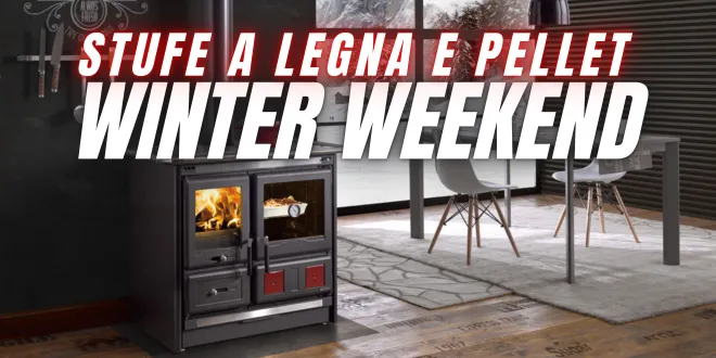 Stufe a pellet e legna