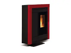Nordica Slim-Kanalisierbarer Pelletofen SOUVENIR PLUS STEEL