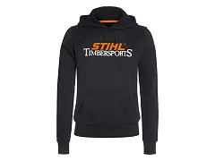 Stihl Schwarzer LOGO TIMBERSPORTS Kapuzenpullover