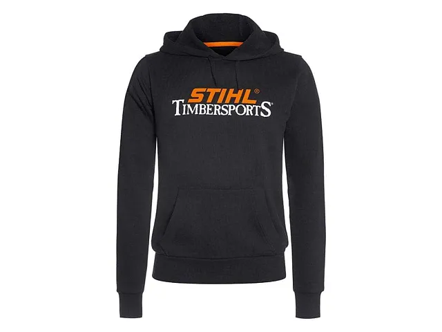 Stihl Schwarzer LOGO TIMBERSPORTS Kapuzenpullover