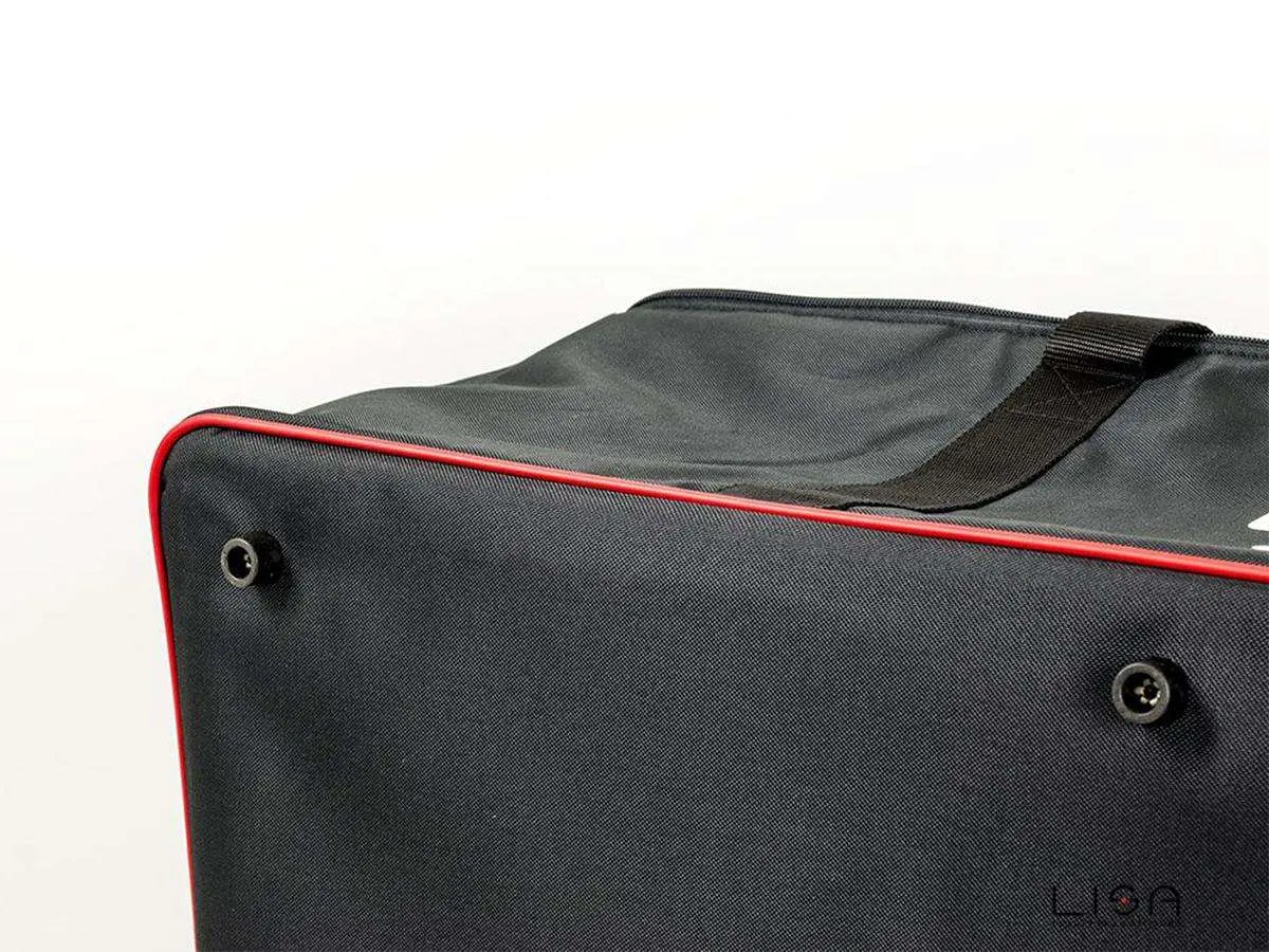 6 Pezzi Borsa Porta Attrezzi Barbecue con Borse Spiedini BBQ, Tessuto Oxford con Tracolla Regolabile Accessori per Barbecue Borsa Trasporto per Attrezzi per Barbecue Campeggio Escursionismo