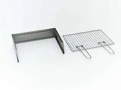 Lisa Accesorio para Torino grill KIT PARAVIENTO Y PARRILLA