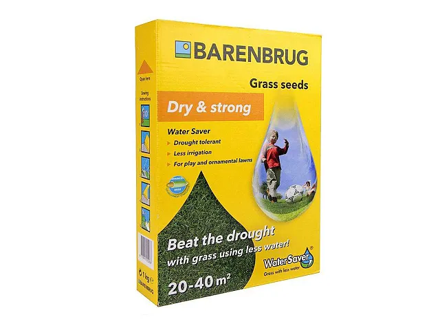 Barenbrug Semilla para céspedes resistentes y de bajo consumo de agua Water Saver - Barenbrug