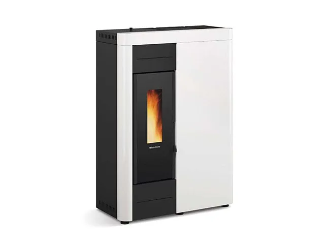 Nordica Hermetischer Slim-Pellet-Kaminofen VIRNA IDRO