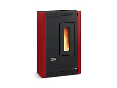 Nordica Schlanke Pellet-Ventilatorofen LUISELLA