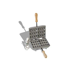 Cbe Biscottiera elettrica rettangolare per mini waffles e gaufres - CBE