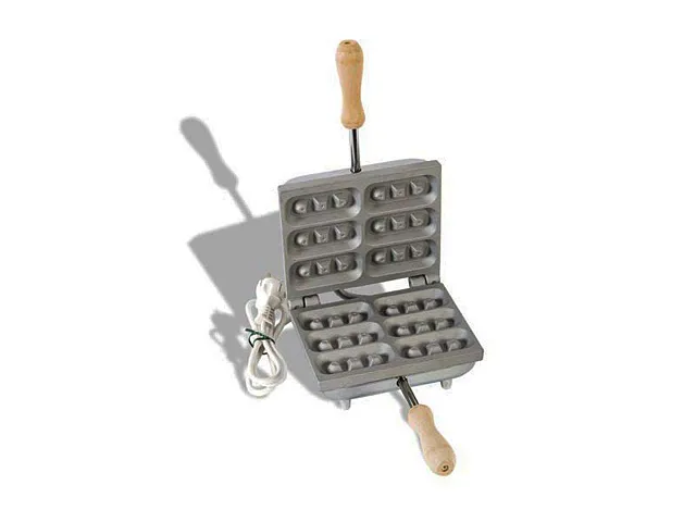 Cbe Elektrischer rechteckiger Keksbackautomat für Mini-Waffeln und Gaufres - CBE
