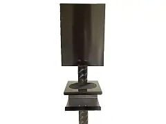 Sborgia Columna desinfectante manual de acero inoxidable