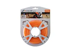 Stihl Hilo cuadrado de nylon para desbrozadora Ø 2,4 mm naranja - Stihl