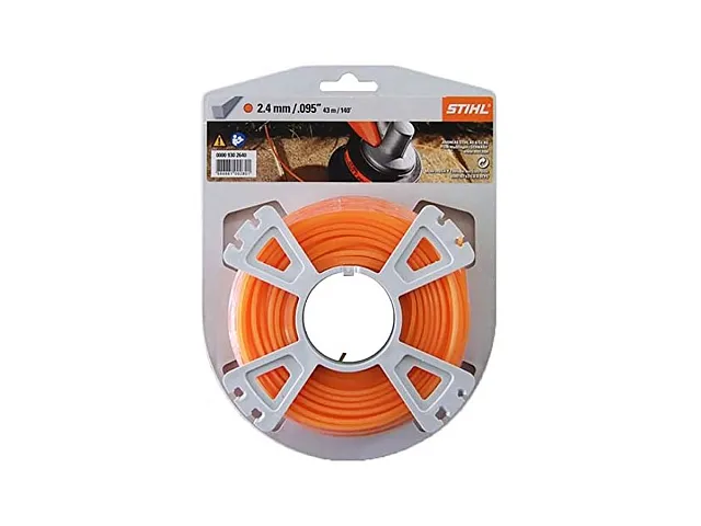Stihl Quadratischer Nylonfaden für Motorsense Ø 2,4 mm orange - Stihl
