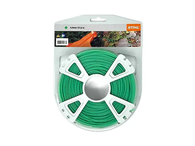 Stihl Quadratischer Nylonfaden für Freischneider Ø 4,0 mm dunkelgrün - Stihl