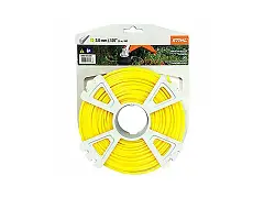 Stihl Hilo redondo de nylon para desbrozadora Ø 3,0 mm amarillo - Stihl