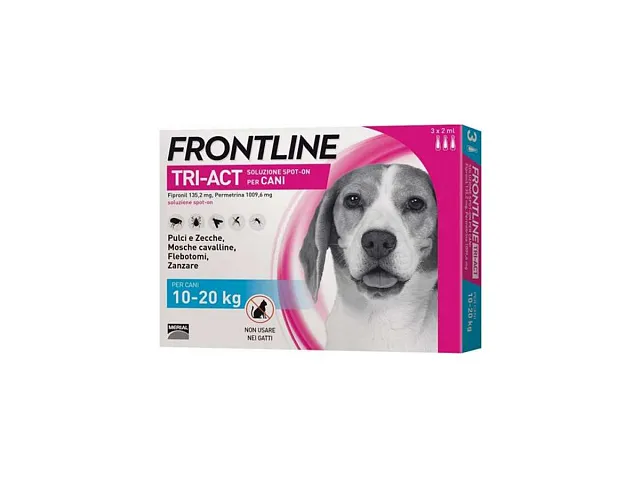 Frontline Pipetten für Hunde von 10 bis 20 kg TRI-ACT - FRONTLINE