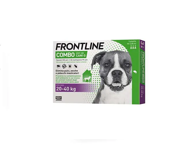 Frontline Pipetten für Hunde von 20 bis 40 kg KOMBI - FRONTLINE