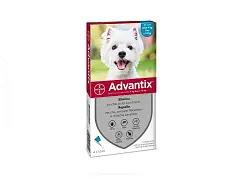 Advantix Spot-on Pipetten für Hunde von 4 bis 10 kg - ADVANTIX