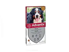 Advantix Pipetas para perros de 40 a 60Kg SPOT-ON - ADVANTIX