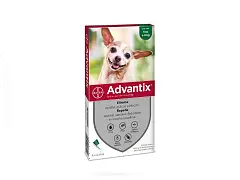 Advantix Pipetas para perros hasta 4 Kg SPOT-ON - ADVANTIX