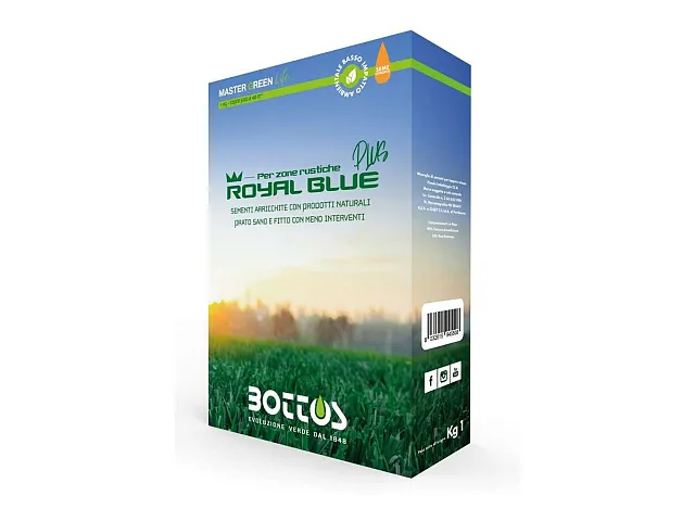 Bottos Seme per prato zone rustiche ROYAL BLUE PLUS