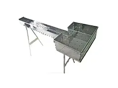 Sborgia Edelstahl-Grillofen für Arrosticini