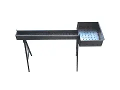 Sborgia Barbacoa fornacella para arrosticini de hierro