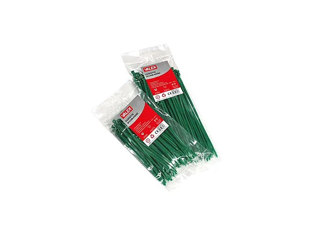 Valex Bridas para cableado verdes - Valex