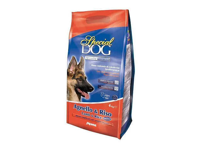 Monge Hundefutter Kroketten LAMM und REIS Special Dog - Monge