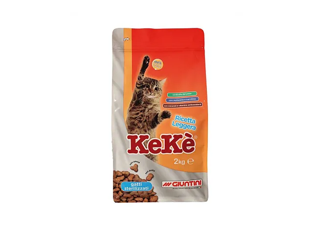 Giuntini Croquetas para gatos KEKE' receta ligera - Giuntini