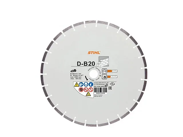 Stihl Disco para cortadora diamantado CEMENTO D-B20 - Stihl