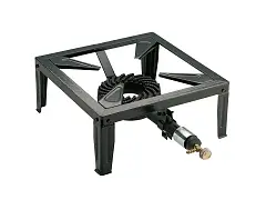 Sborgia Quadratischer Gasbrenner mit 4 Füßen