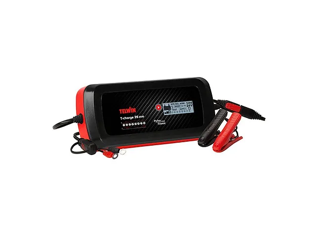 Telwin Elektronisches Ladegerät T-CHARGE 26 EVO 12V/24V - Telwin