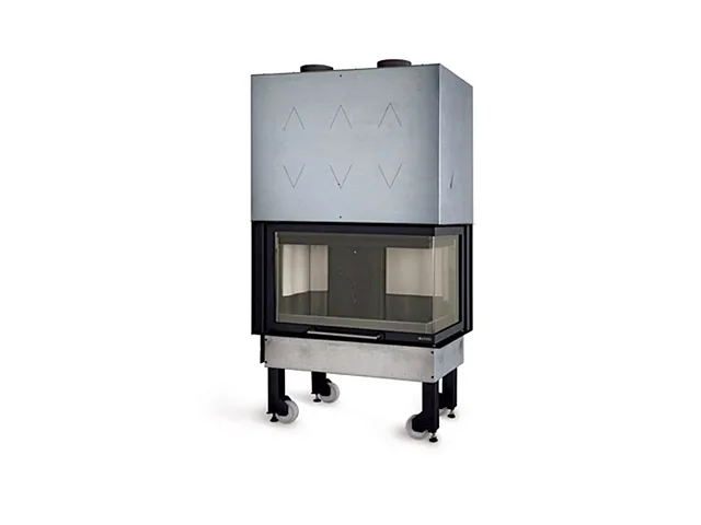 Nordica Monobloque de leña en esquina para chimeneas 800 dx/sx