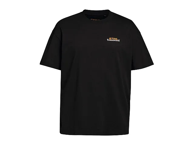 Stihl Camiseta AXE OVERSIZED negra