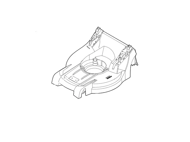 Stihl Carrosserie pour tondeuse RM 448 TC, RM 448 TX, RM 448 PC - Stihl