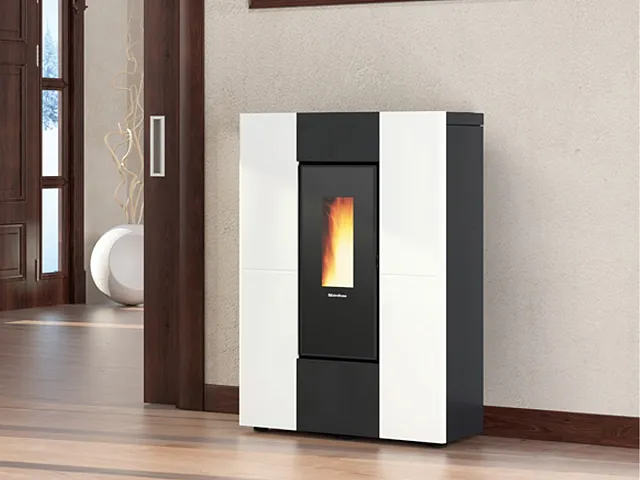 Nordica Stufa a pellet canalizzata slim MARILENA PLUS