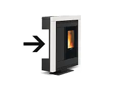 Nordica Panel lateral para estufa de pellets SOUVENIR STEEL - Nordica