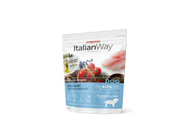 Giuntini Croquetas para perros Trucha y Arándanos Hypoallergenic ItalianWay - Giuntini