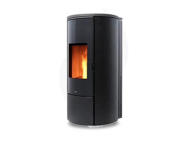 Nobis Estufa de pellet ROUND GLASS A8