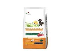 Natural trainer SENSITIVE NO GLUTEN Hundefutter mit Lamm - Natural Trainer
