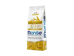 Monge Croquetas para perros All Breeds Adult Monoproteína Pollo con Arroz y Patatas - Monge