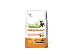 Natural trainer SENSITIVE NO GLUTEN Hundefutter mit Lachs - Natural Trainer