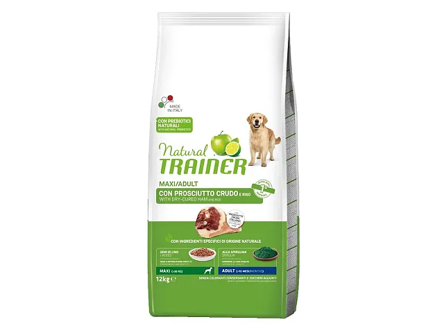 Natural trainer Maxi/Adult Hundekroketten mit rohem Schinken und Reis - Natural Trainer