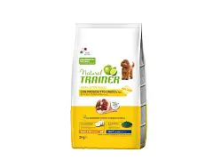 Natural trainer Croquetas para perros Small&Toy/Adulto con Jamón crudo y Arroz - Natural Trainer