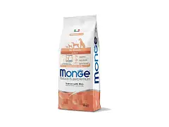 Monge Hundefutter Kroketten All Breeds Adult Monoprotein Lachs mit Reis - Monge