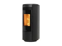Nobis Estufa de pellet ROUND GLASS A13