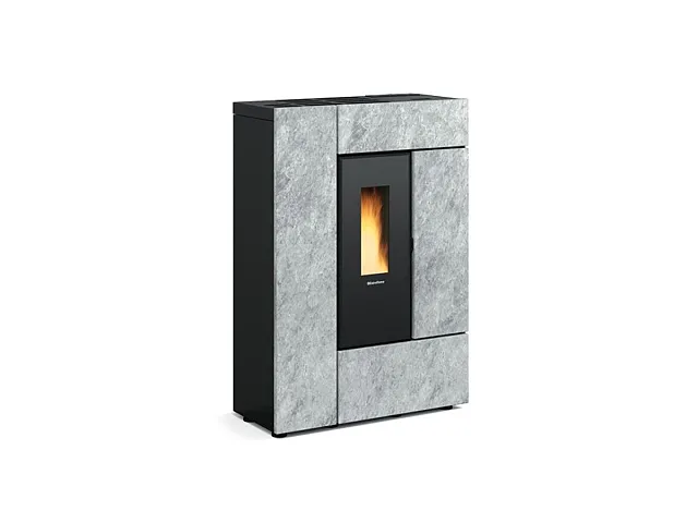 Nordica Stufa a pellet ermetica canalizzata slim GABRIELLA PLUS