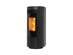 Nobis Estufa de pellet ROUND GLASS A11