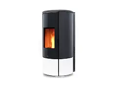 Nobis Estufa termoeléctrica de pellets SHAPE H10