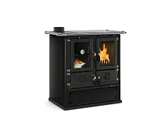 Nordica Stufa a legna ROSETTA SINISTRA VST STEEL