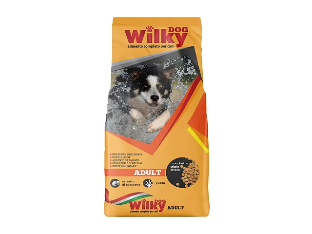 Wilky Hundefutter Kroketten Adult mit Rindfleisch